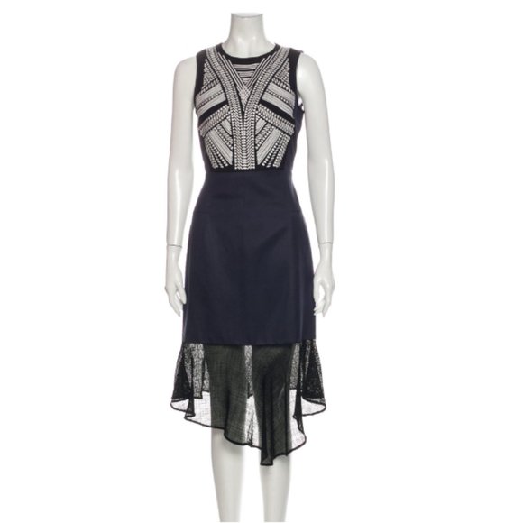 Brand new Tibi Lace Pattern Midi Length Dress - Picture 1 of 3